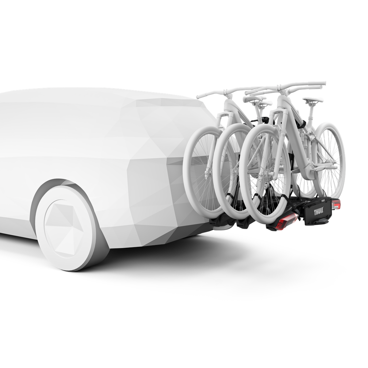 Thule Epos klappbarer Fahrradträger für die Anhängerkupplung