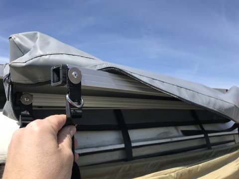 Duschzelt Umkleide Gordigear Grün/Sand Rolling-Space