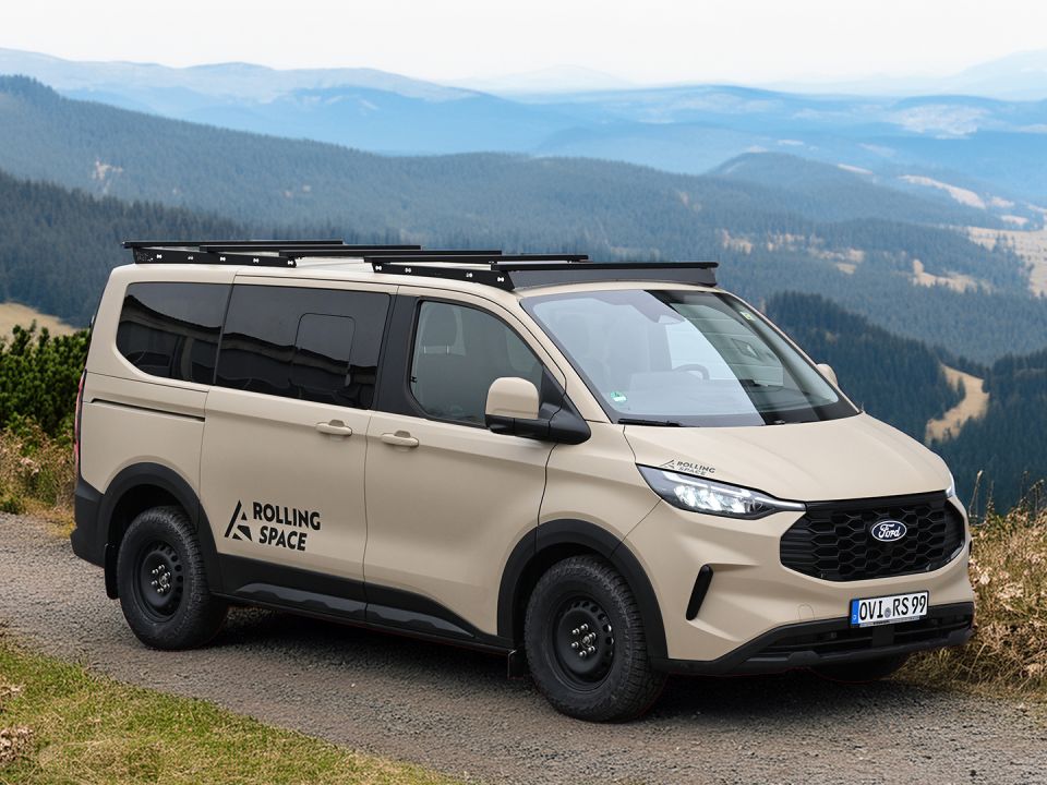 Rolling Space Dachträger für Ford Transit / Tourneo Custom V710 L1 | SpaceRack