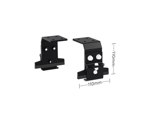Regenrinnenhalter Fußsatz | SpaceGrip 110 Rolling-Space