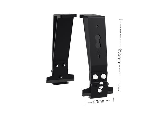 Regenrinnenhalter Fußsatz | SpaceGrip 255 Rolling-Space
