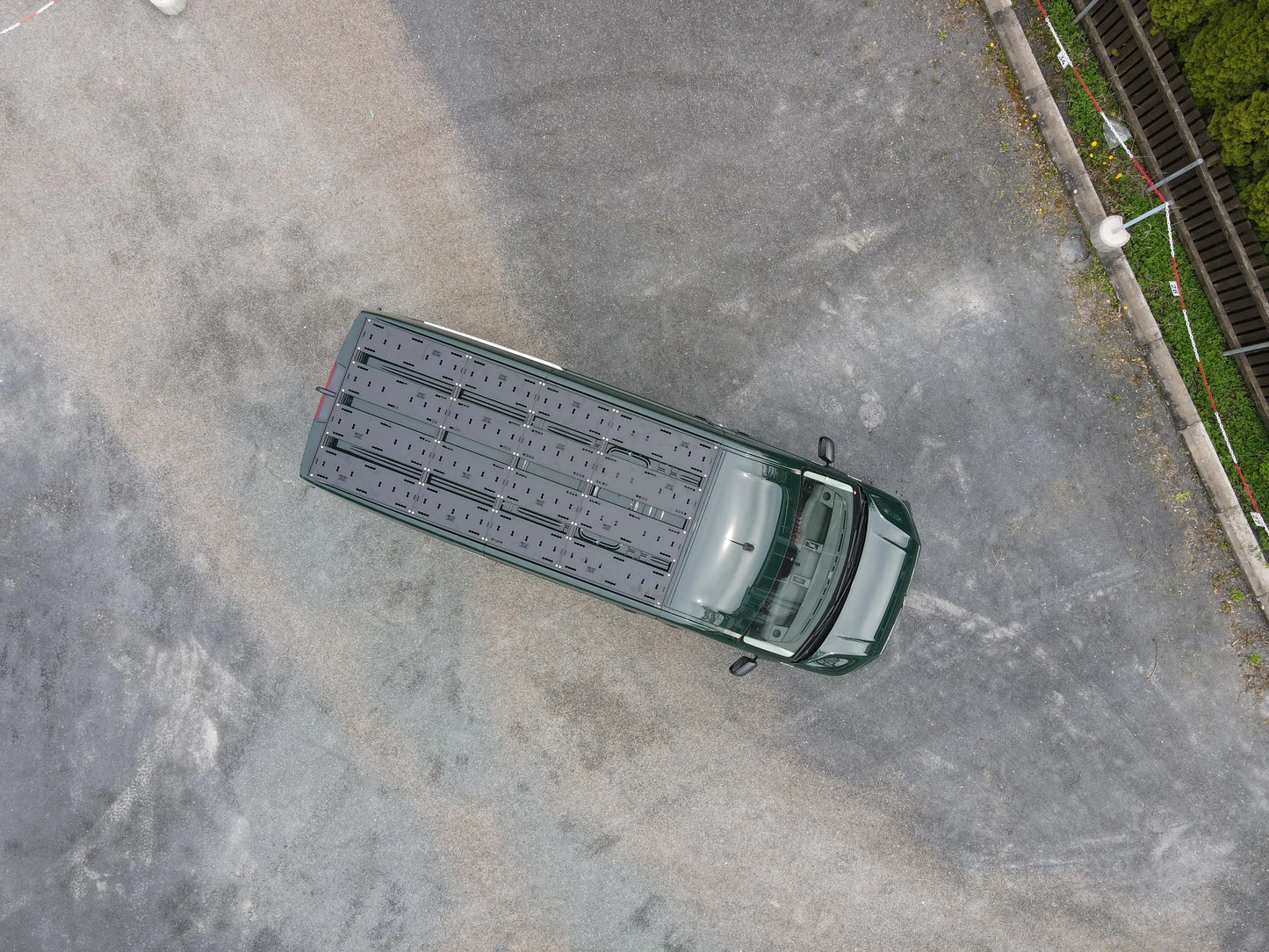 Dachträger SpaceRack MAN TGE | VW Crafter | 6m Fahrzeuglänge | Vollträger Standard Rolling Space