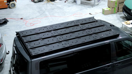 Dachträger SpaceRack VW T5/T6/T6.1 SWB/kurz | Vollträger | Standard Rolling Space Transporter Multivan Rolling Space