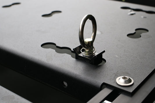 VW T3 Dachträger vor Aufstelldach / Funkbrücke - SpaceRack modular | ultraflach | robust Rolling-Space