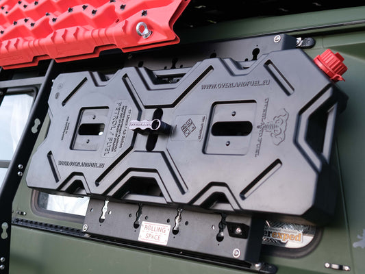 Benzin/Dieselkanister Overland 17L schwarz Rolling-Space