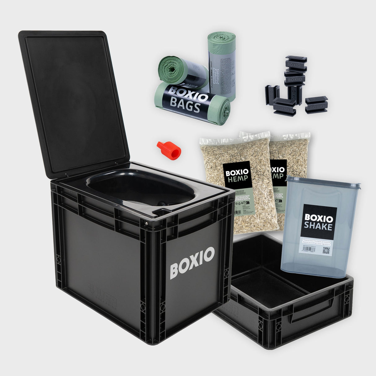 BOXIO TOILET XL Max+ I Trenntoilette Komplettset