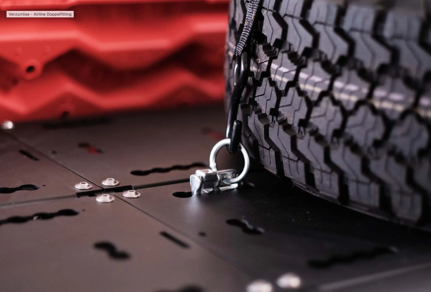 Verzurröse - Airline Doppelfitting ein Stück Rolling Space