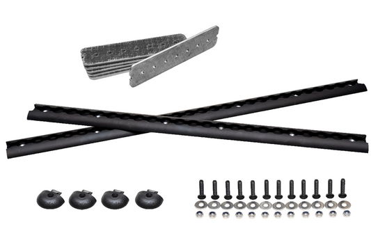 PUSHrack Airlineschienen 2er Set für Hecktüren inkl. Verstärkung