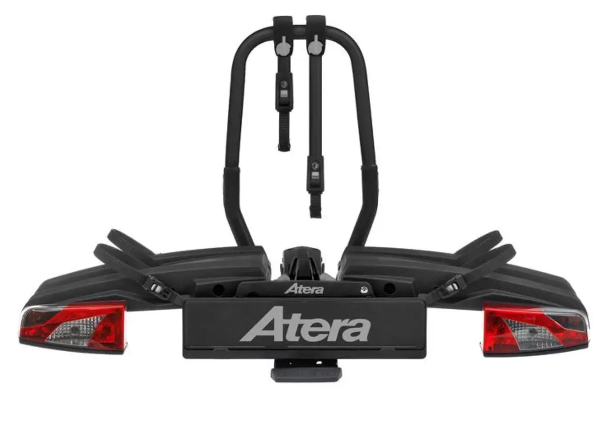 Atera GENIO PRO ADVANCED Fahrradträger AHK abklappbar 2-ER 022785 black Edition Bus, Transporter etc Atera