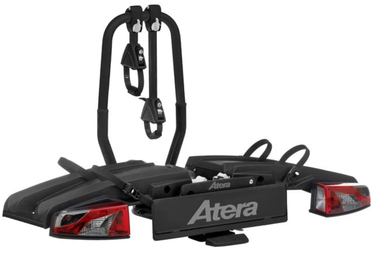 2er Fahrradträger für Anhängerkupplung abklappbar Atera Genio 60KG