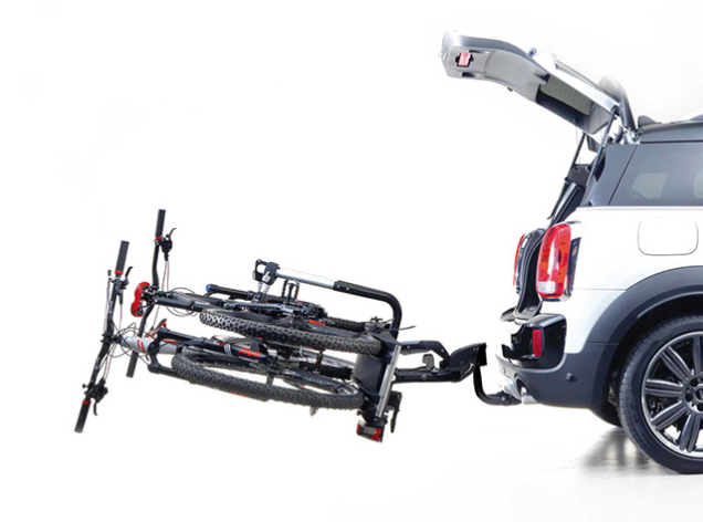 2er Fahrradträger für Anhängerkupplung abklappbar Atera Genio 60KG