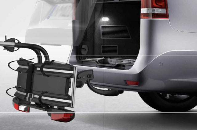 Atera GENIO PRO ADVANCED Fahrradträger AHK abklappbar 2-ER 022785 black Edition Bus, Transporter etc Atera