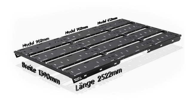 Dachträger VW T5/ T6/ T6.1 modular begehbar Rolling Space Rolling Space