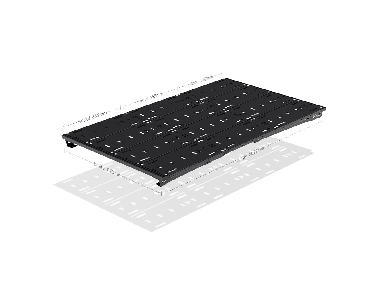 Dachträgersystem VW Caddy Maxi 3&4 | SpaceRack - Standard Rolling-Space