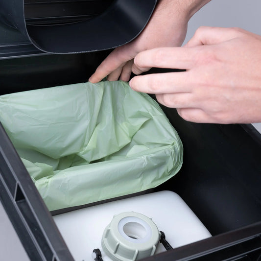 KOMPOSTIERBARE MÜLLBEUTEL 10L