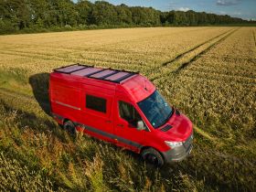 Dachträgersystem Mercedes Sprinter / VW Crafter L2 | SpaceRack - Nein - Heckträger Rolling-Space