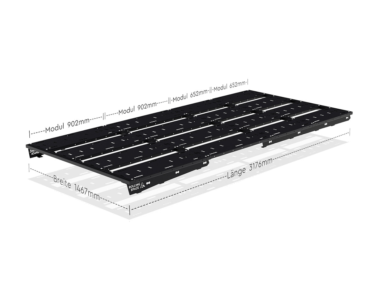 Dachträgersystem MAN TGE / VW Crafter L3H3 | SpaceRack Rolling-Space