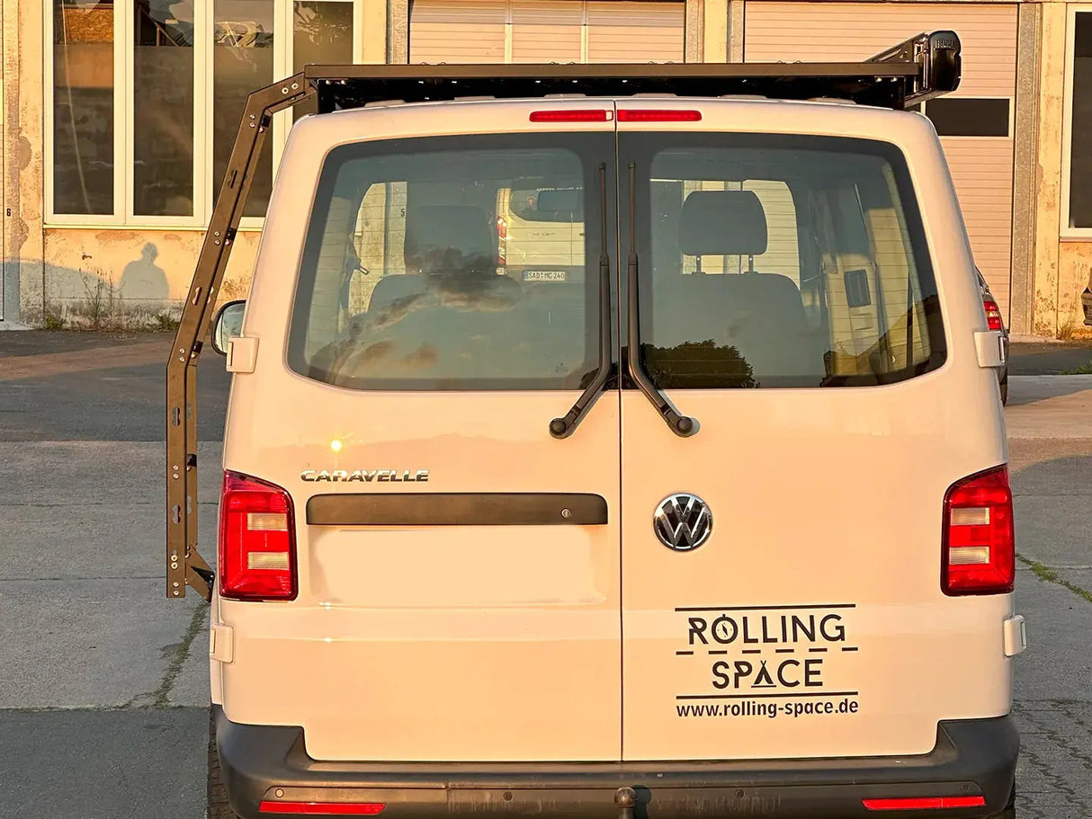 VW T5 T6 T6.1 Seitenleiter für Rolling Space Dachträger ohne Bohren Rolling Space