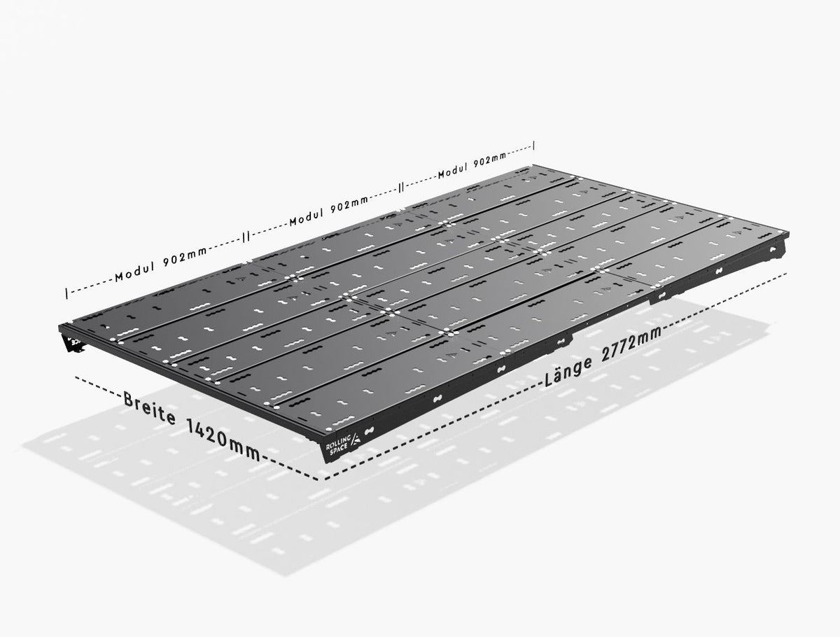 Rolling Space Dachträgersystem Vito / V-Klasse L2 (2006 - heute) | begehbar modular