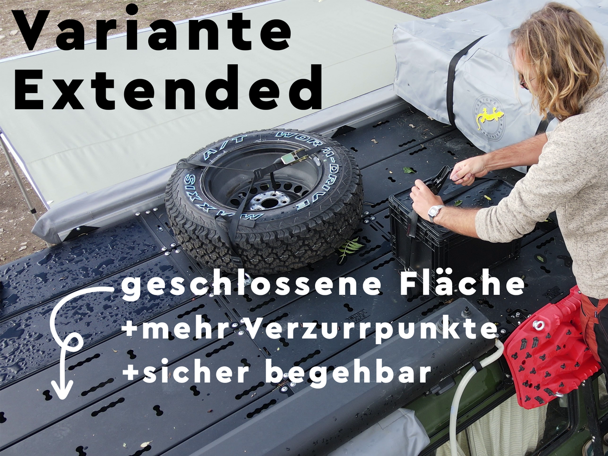 Dachträgersystem SpaceRack | VW T3 Rolling-Space