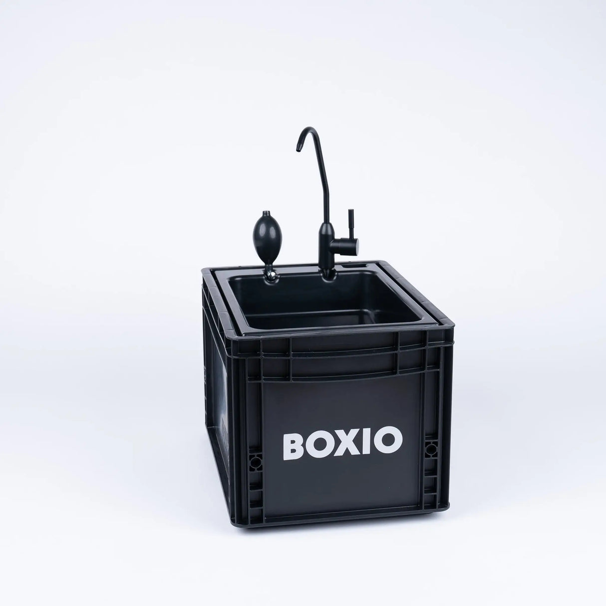 BOXIO Wash - mobiles Waschbecken Eurobox ohne Strom BOXIO