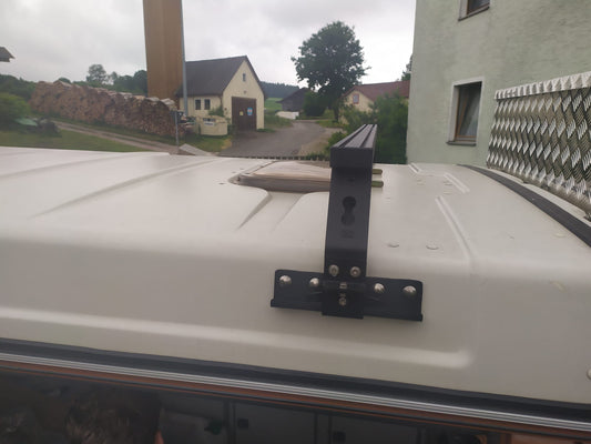 Künstliche Regenrinne Dachträger Rolling-Space