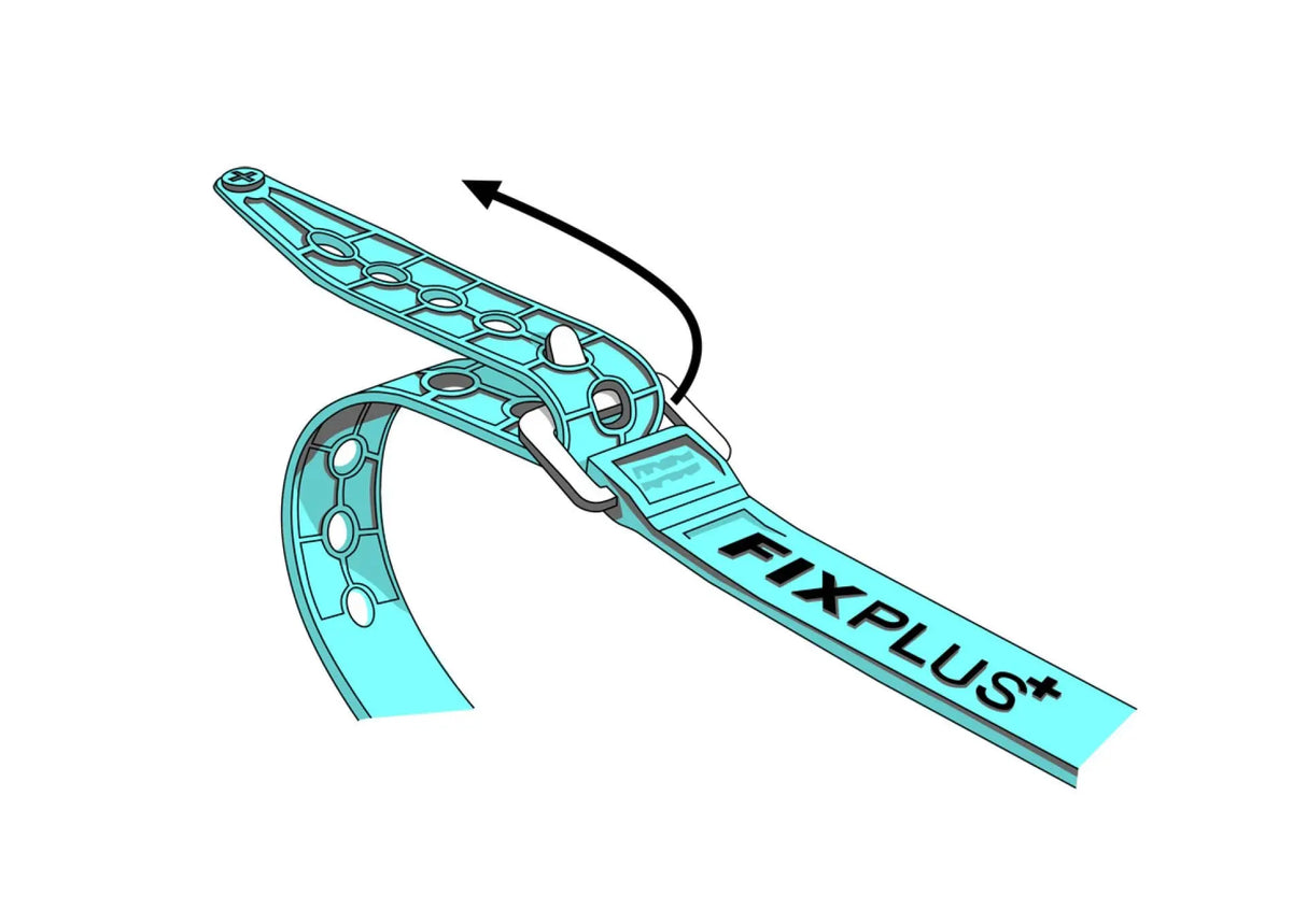 Fixplus - cleveres Spannband - 46 cm Rolling Space