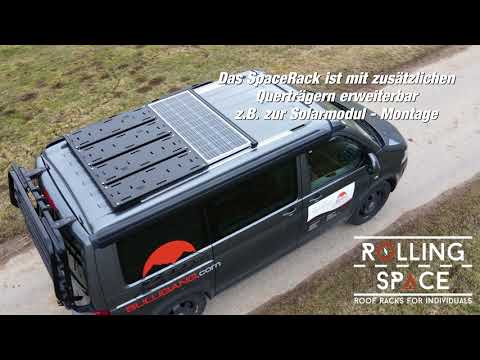 Dachträger VW T5 & T6 California Aufstelldach Hubdach - Heckträger Rolling-Space