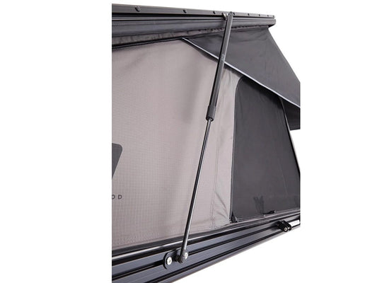 Alu Triangle Hartschalen Dachzelt CUMARU LIGHT 127 ECO grau Rolling-Space