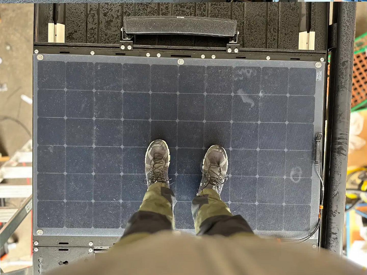 Dachträger + Solar VW T5 T6 T6.1 California | SpaceRack Rolling-Space