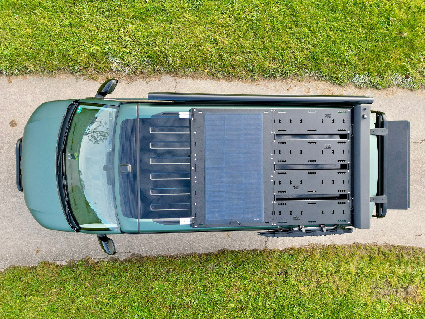 Dachträger + Solar VW T5 T6 T6.1 California | SpaceRack Rolling-Space
