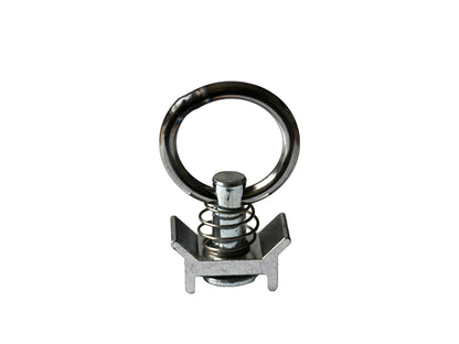 Verzurröse - Airline Fitting Alu silber Rolling-Space
