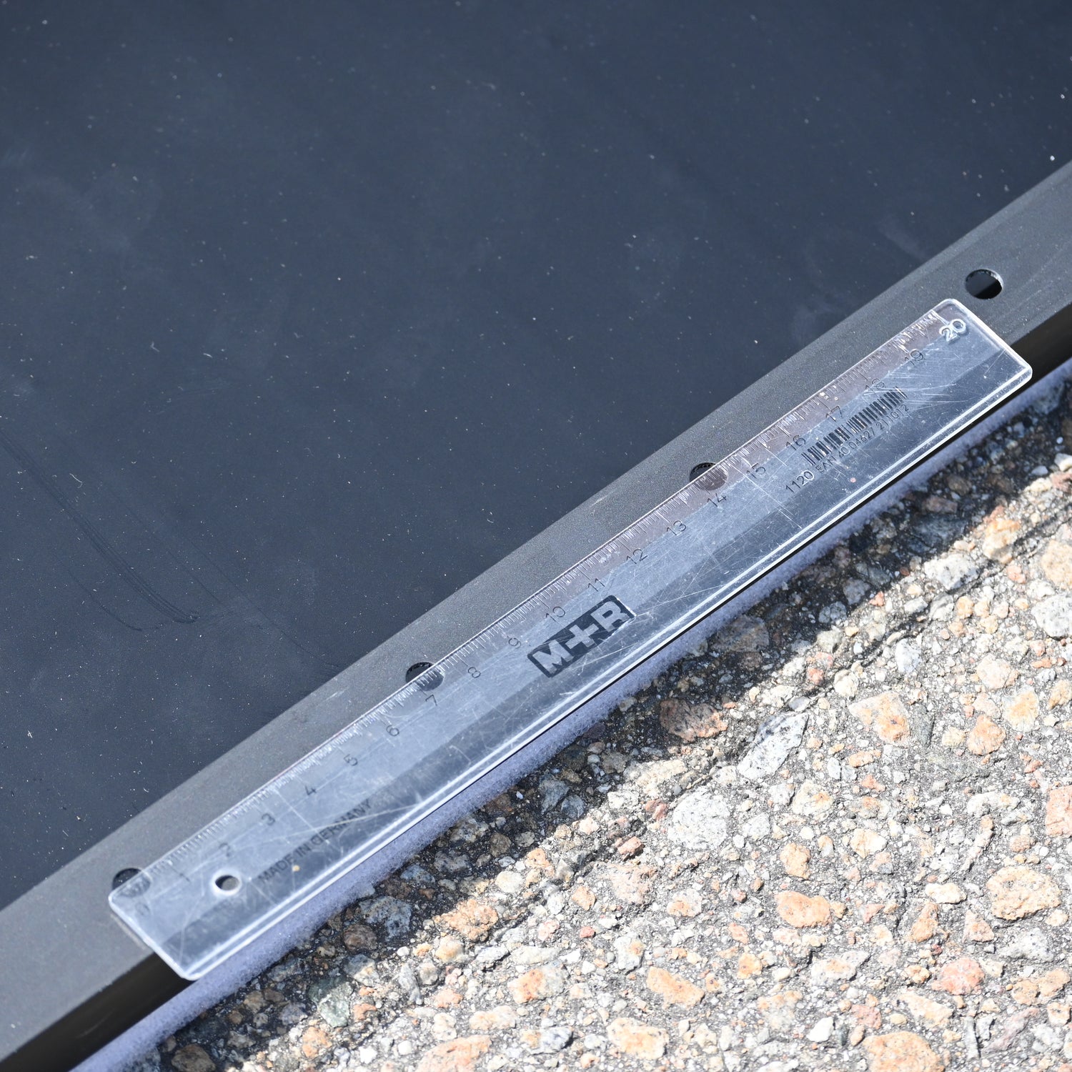 SlimGlas Solarmodul Glas 180W Rolling-Space