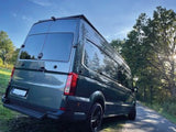 Dachträgersystem MAN TGE / VW Crafter ab 2017 | SpaceRack L4 - Nein - Heckträger - Basic Rolling-Space