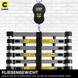 Teleskopleiter - 2.6m Rolling-Space