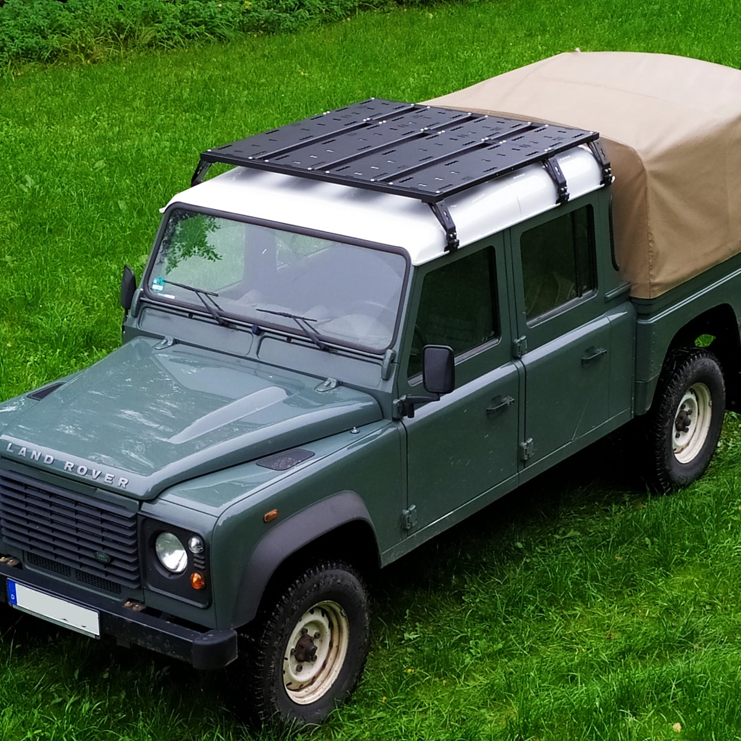 Dachträgersystem SpaceRack | Defender Crew Cab Rolling-Space
