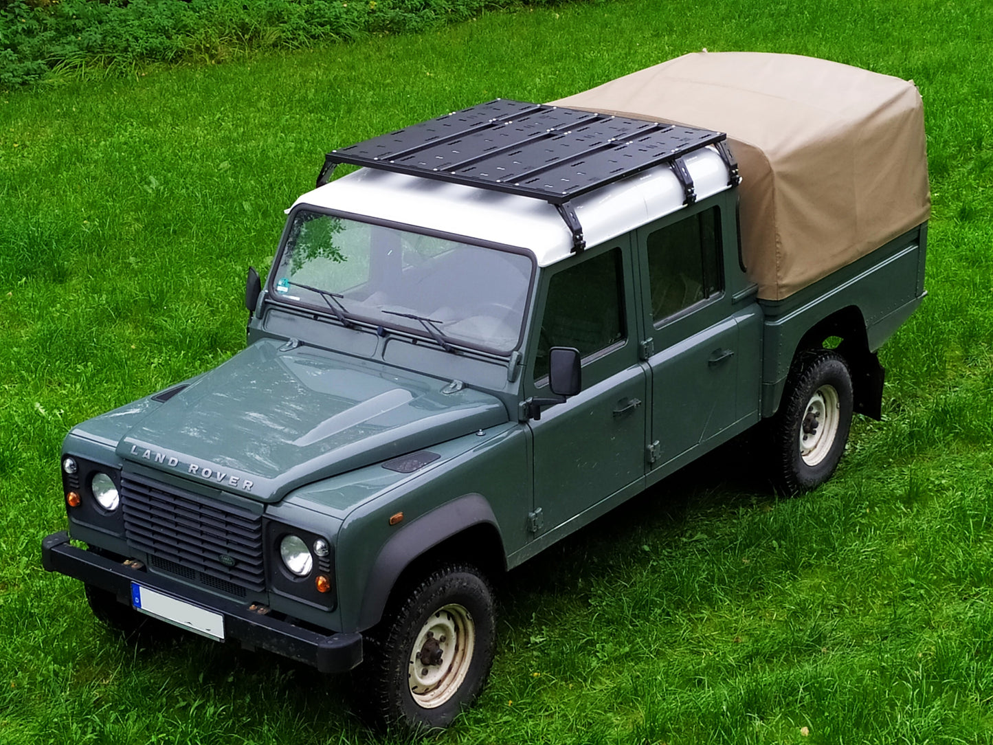 Dachträgersystem SpaceRack | Defender Crew Cab Rolling-Space