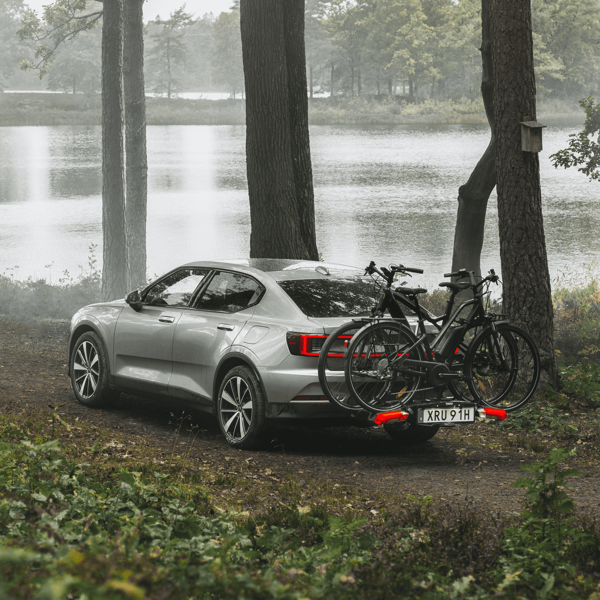 Thule Epos klappbarer Fahrradträger für die Anhängerkupplung