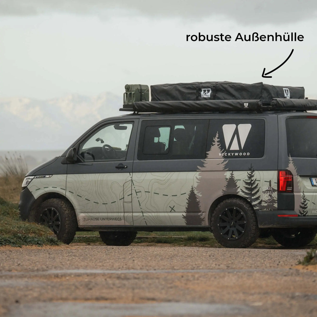 Vickywood BIG WILLOW 180 Gen.3 ECO Grau 180x240 Liegefläche 2-4 Personen VICKYWOOD