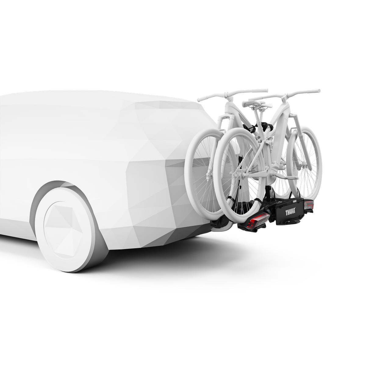 Thule Epos klappbarer Fahrradträger für die Anhängerkupplung
