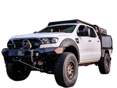 Dachträgersystem SpaceRack | Ford Ranger Doka BJ2012-2022 Rolling-Space