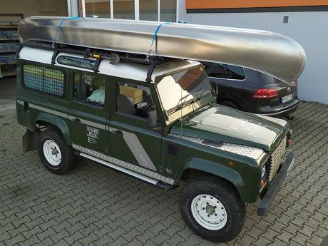 Dachträgersystem Defender 90 110 | SpaceRack Rolling-Space
