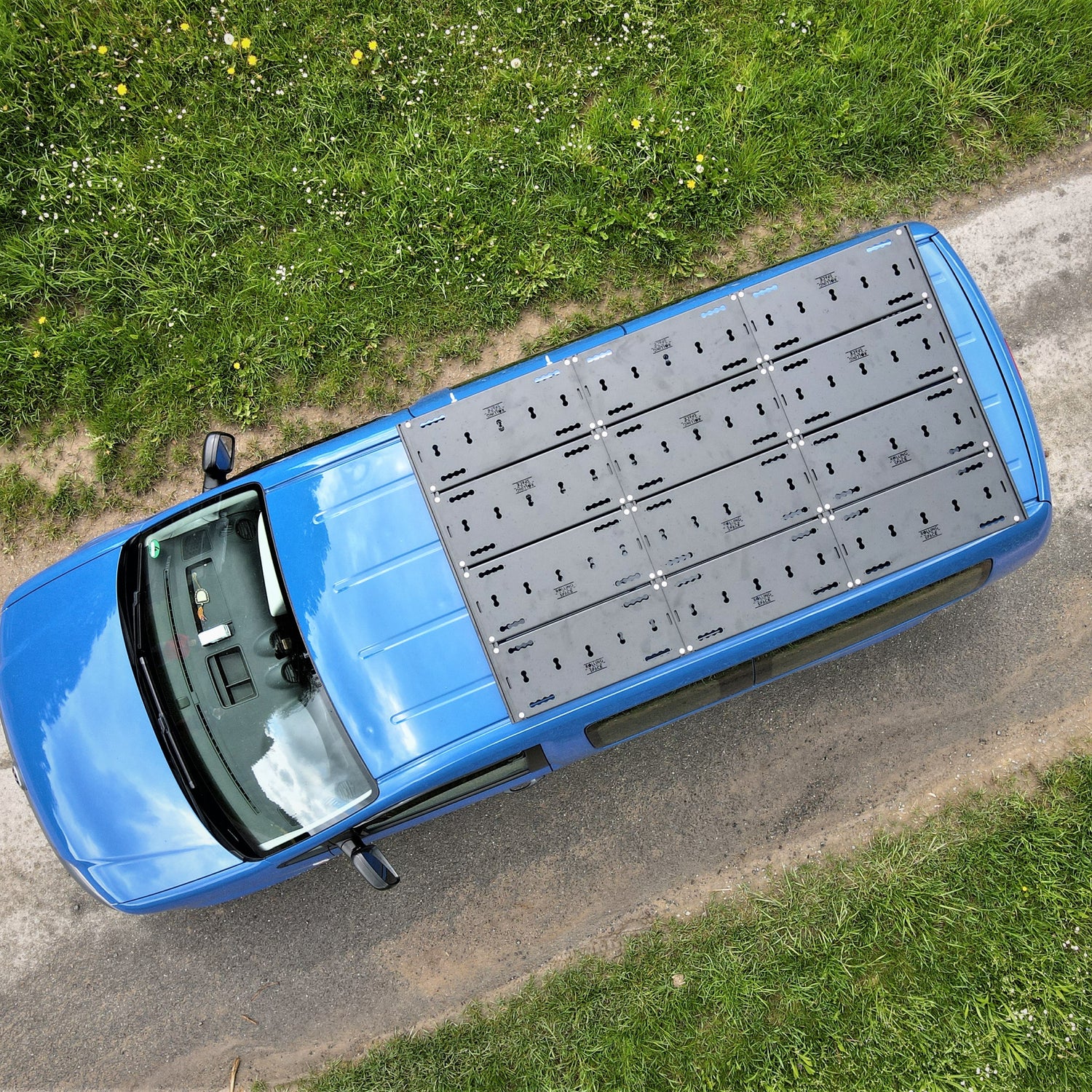 Dachträgersystem VW Caddy Maxi 3&4 | SpaceRack - Standard Rolling-Space