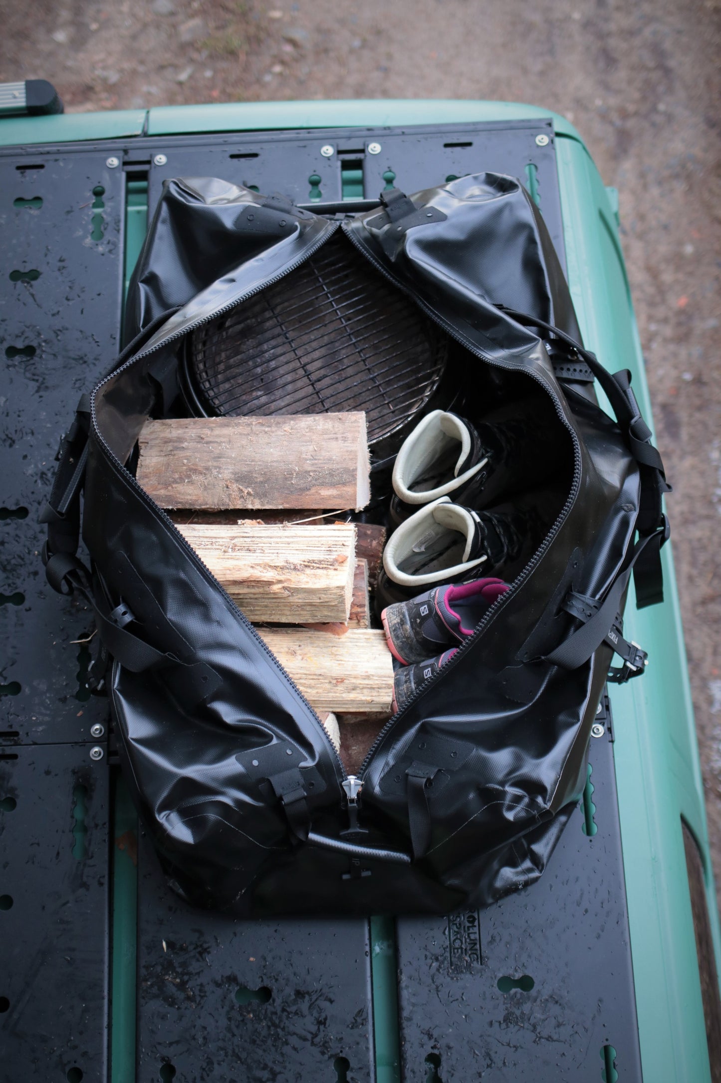 Expeditionstasche - Big Zip 140L Rolling-Space