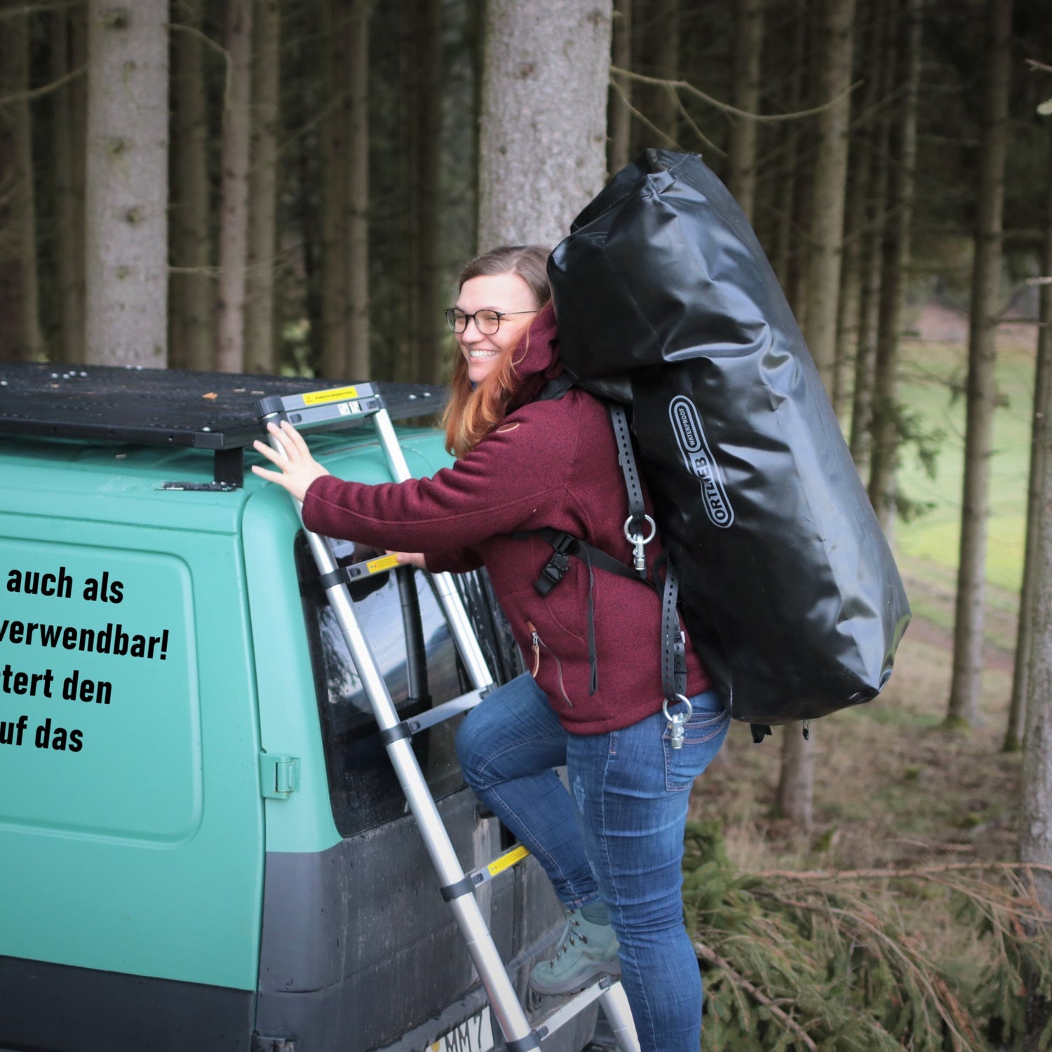 Expeditionstasche - Big Zip 140L Rolling-Space