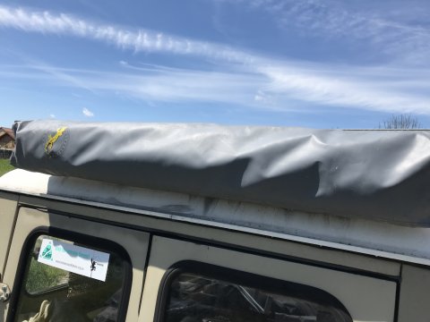 Duschzelt Umkleide Gordigear Grün/Sand Rolling-Space