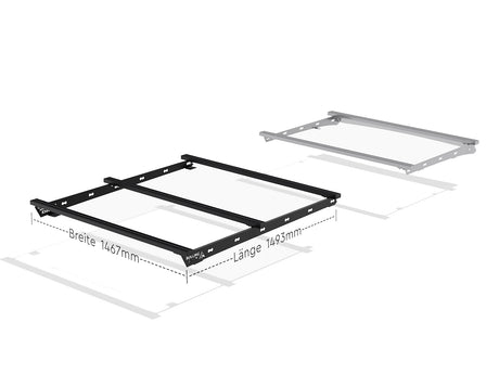 Dachträgersystem Ford Transit / Tourneo Custom V710 L2 | SpaceRack Rolling-Space