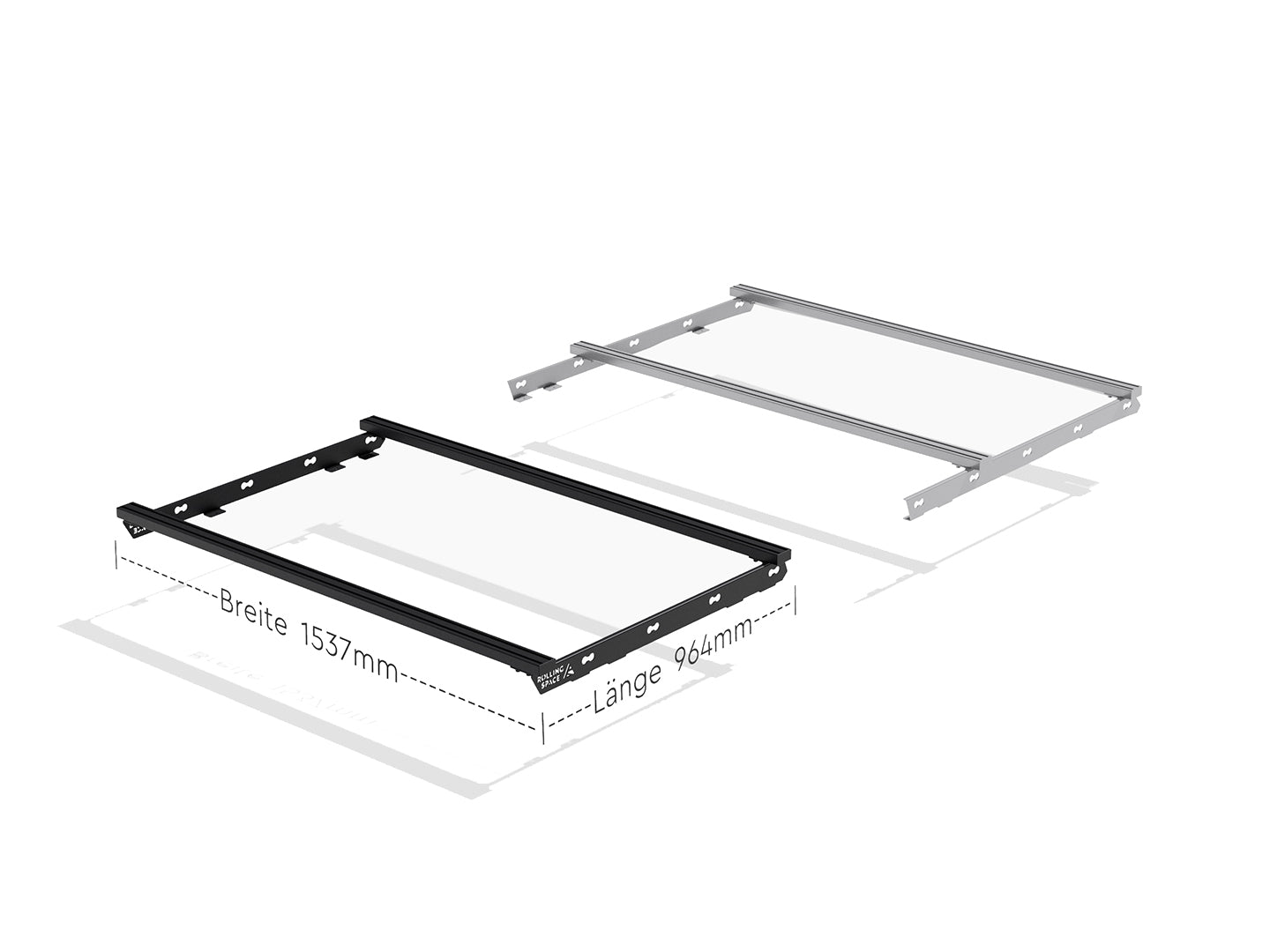 Dachträgersystem Opel Vivaro B L1 | SpaceRack Rolling-Space