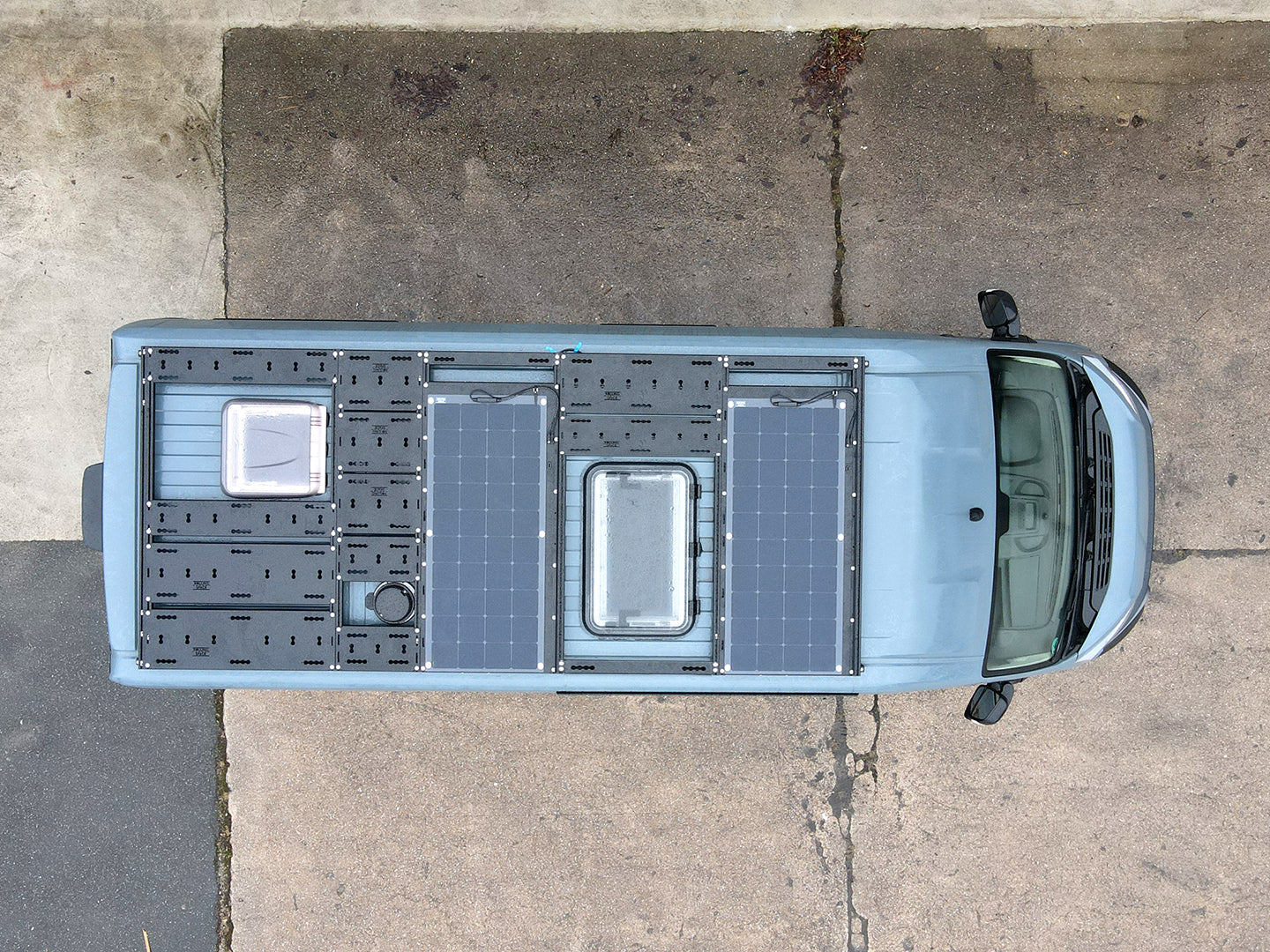 Dachträgersystem Peugeot Boxer | SpaceRack Rolling-Space