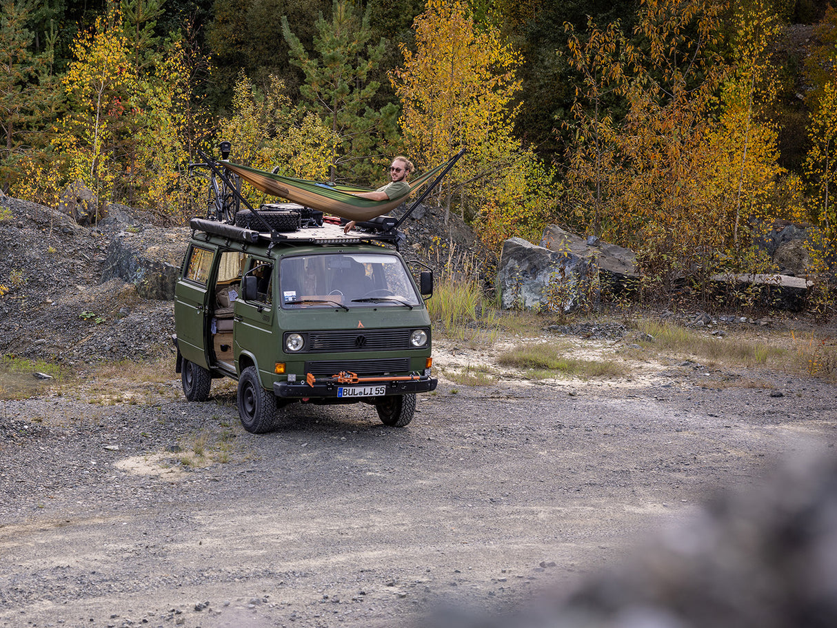 Dachträgersystem SpaceRack | VW T3 Rolling-Space